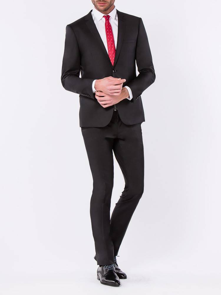 Costume Slim Fit Florence Noir pour Homme